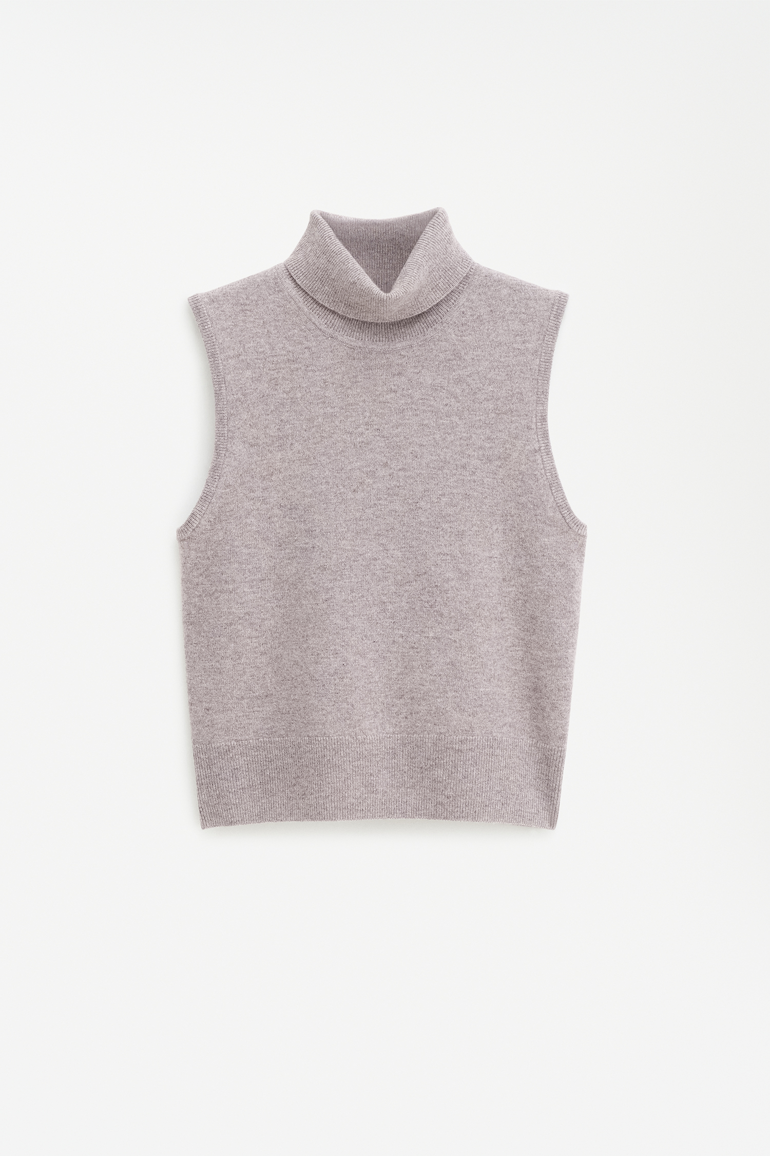 Filippa K Turtleneck Vest In Beige
